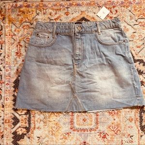 urban outfitters denim skirt